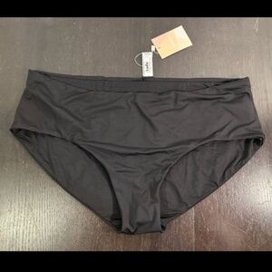 Andie Swim The Girl Short Bikini Bottom Black Size XXXL